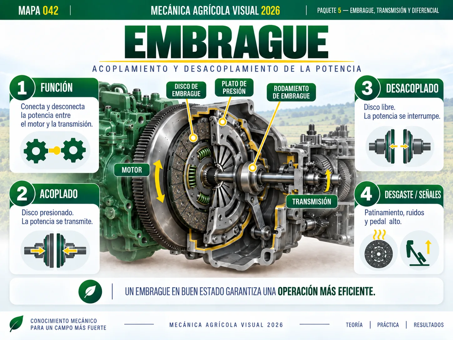 Mapa 042 — Embrague del Tractor